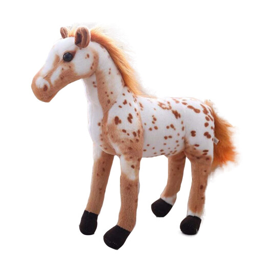 3D plush horse throw pillow 30 cm and 60 cm