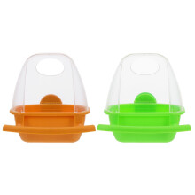 Bird Feeding Bowls for Cockatiels Set of 2