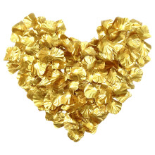 Artificial Rose Petals Gold 100 pcs