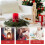 Blanco notenkrakerornamenten, kaki, set van 3 2