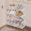 Shoe Rack Organizer White 4-Tier Stainless Steel 7