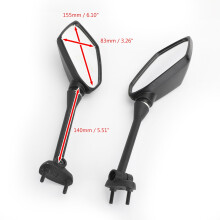 Kawasaki EX650 Ninja 650 Mirror Pair 2009–2016