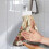 Hummingbird Flower Hanging Hand Towels Quick-Dry Kitchen 2