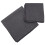 KALLORY graues Waffel-Badetuch-Set, 2-teilig 4