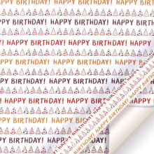 Carta da regalo reversibile 19,69 x 27,56 pollici