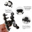 Parelhaarclips voor dames, 4 stuks 6