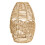 Wicker Pendant Light Rattan Shade Ceiling Lamp 4