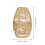 Wicker Pendant Light Rattan Shade Ceiling Lamp 5