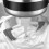 Batedor plano com bordas de silicone para KitchenAid 4,5–5 qt 3