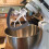 Batedor plano com bordas de silicone para KitchenAid 4,5–5 qt 5