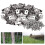 Fence Clamps with Screws Rust-Resistant Aluminum 100 Pcs 1