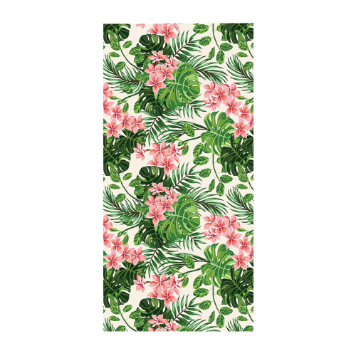 Toalha de Praia Hibiscus com Design Tropical 30x60 polegadas 1