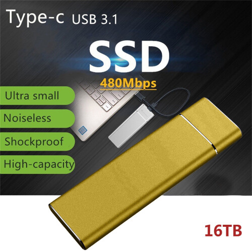 Portable SSD External Drive Type-C 1TB