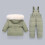 Completo da sci per bambini, impermeabile, termico e isolante, ideale per la neve. 8