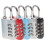 Cadenas de bagage en alliage, code à 4 chiffres, 1 unité 5