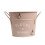 Vaso de plantas galvanizado rosa, 13x4,1 polegadas, pacote com 1 unidade 5