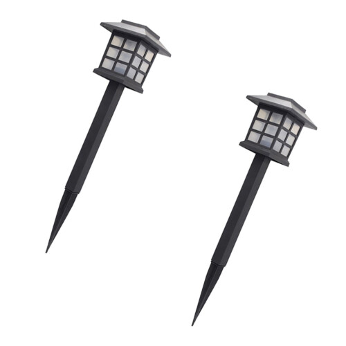 Utendørs gangveilampe LED-landskapslys 2 stk