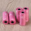 Roze plastic hondenpoepzakjes, 12 rollen 3