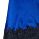 Completo intimo da donna in pizzo blu 3