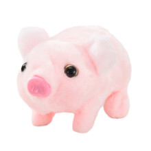 Electric Walking Pig Plush Toy with Twitching Nose 1 Piece