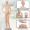 Full-Body Adjustable Female Mannequin 69 inch 7