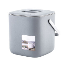Yammee countertop compost bin with lid 1.3-gallon