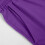 Bermudashorts til dame, ensfarget lilla, bomull og lin, 5 lommer 5