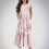 Mikilon Mädchen Freizeitkleid mit Karomuster, Maxikleid, Kurzarm, Größe 6-12 2