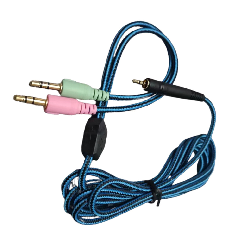 Nylon Braided Pc Cable For Sennheiser Gsp350/500/670 900223717917