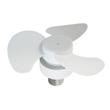 Deckenventilator mit E27-Fassung und Ein-/Ausschalter, 5,5 Zoll