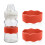 Silicone Bottle Tags Engraved Name Labels 6 Pack 1