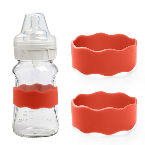 Silicone Bottle Tags Engraved Name Labels 6 Pack
