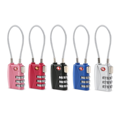 Weis TSA-approved luggage locks 3-digit combo 2 pcs 1
