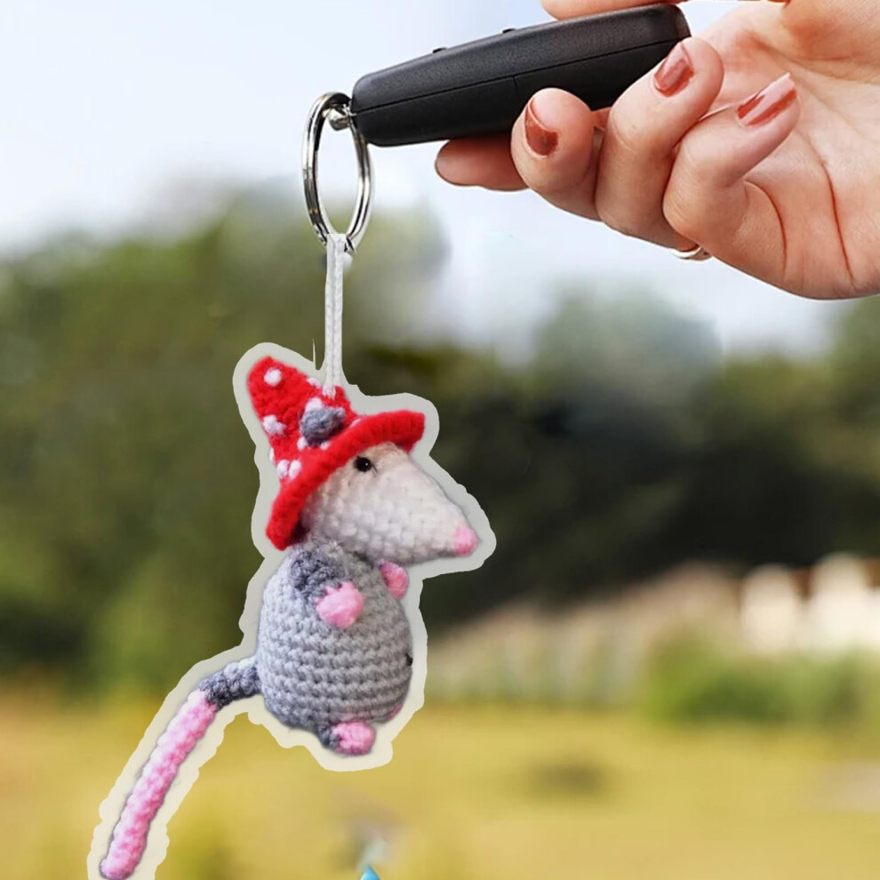 Acrylic Animal Pendant Ornament For Car Mirror 1Pc 959110397800