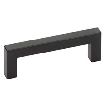 Poignées de meuble noires, entraxe de 20 cm (8 pouces).