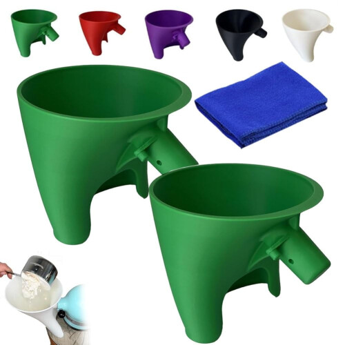 Flour Funnel for KitchenAid Stand Mixer Tilt-Head