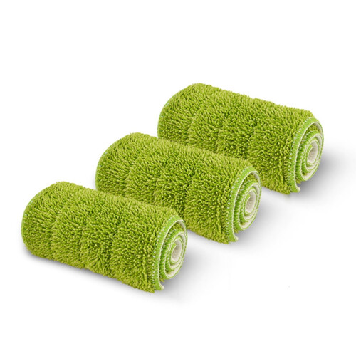 OULII groene microvezel nat-droog veegmop 1 set