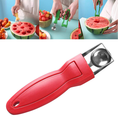 Outil double usage pour couper et presser les pastèques (1 pièce)