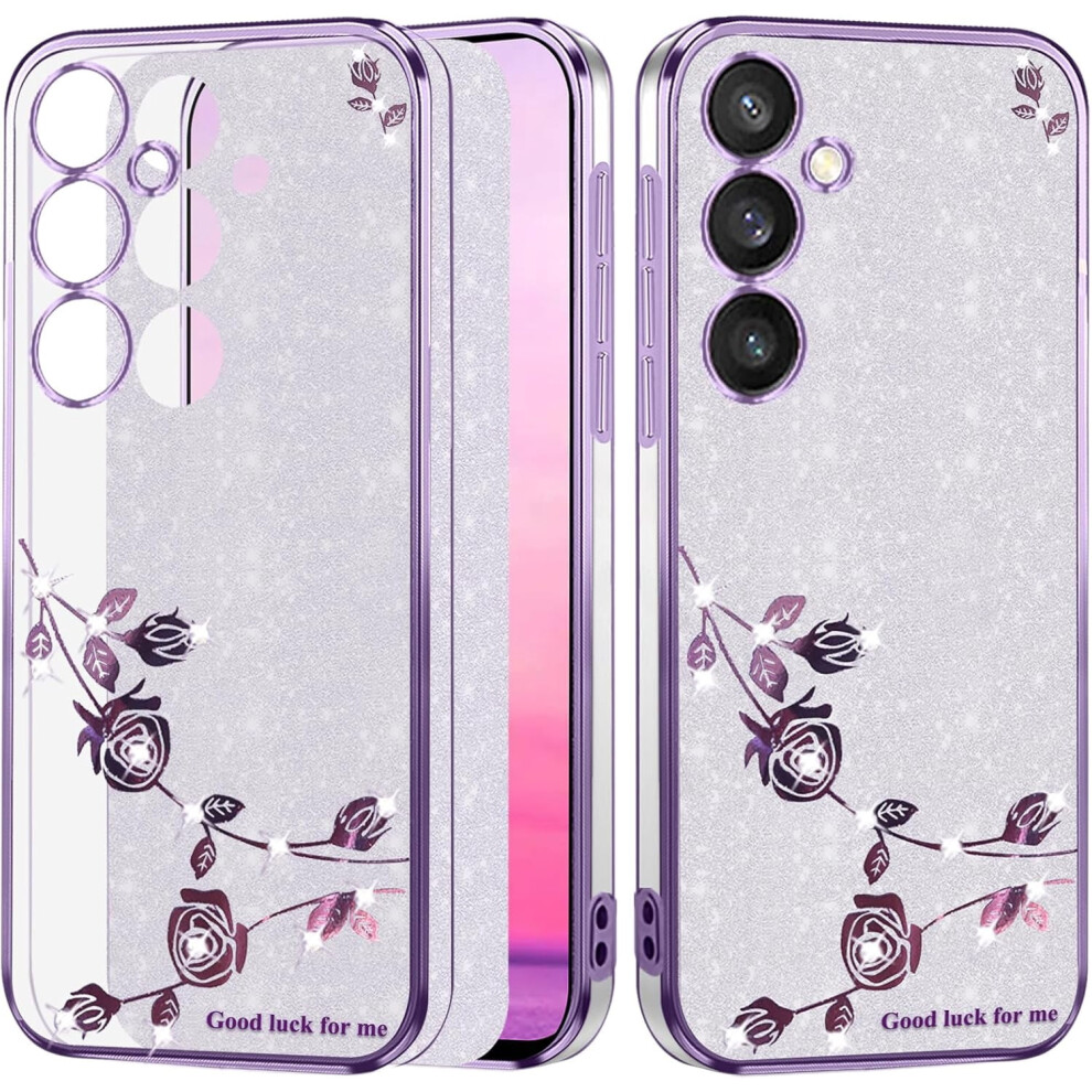 Clear Glitter Soft Phone Case For Samsung A15 5G Â 913466613342