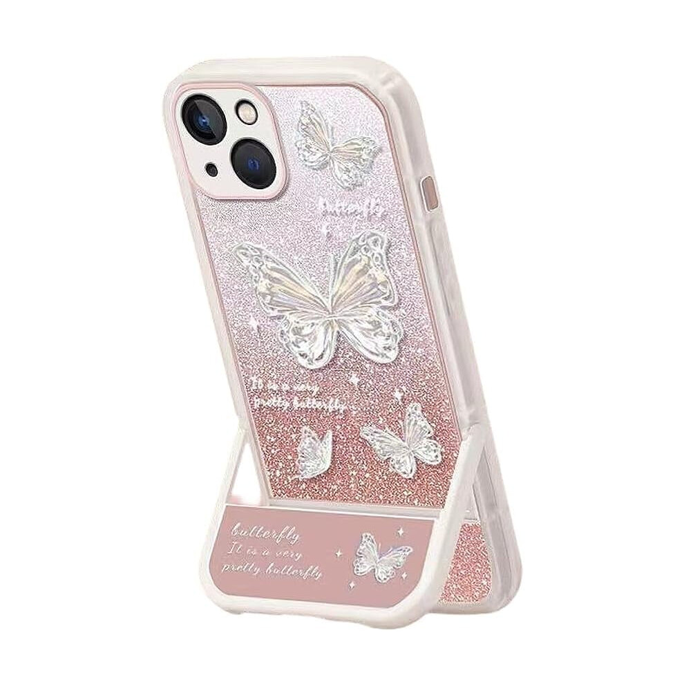 Butterfly Phone Case With Kickstand And Lens Protection For 913466621613
