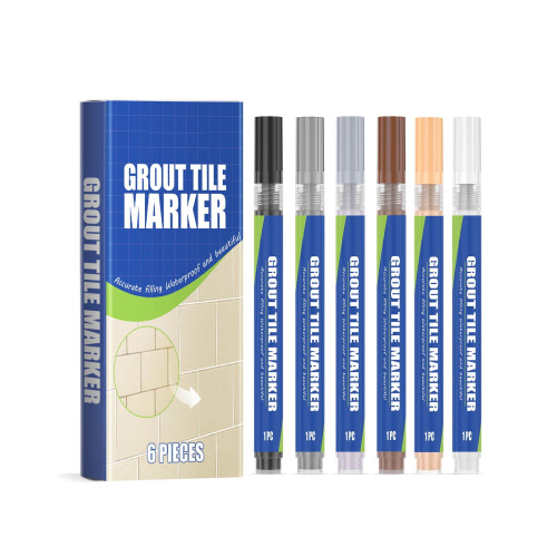 Ceramic Tile Grout Pen Waterproof Quick-Dry 1pc
