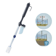 Aspirateur pour aquarium à siphon, 57–80 cm, noir
