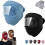 Fluffy thermal mask with removable goggles, full-face 1