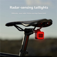 2X CYCLAMI RT02 Bicycle Intelligent Tail Light Bike Rear Brake Sensing Lamp Ebike LED Sensor
