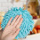 Serviettes à mains en chenille à séchage rapide, 2 pièces, bleues 6