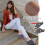 Sandali con zeppa floreale da donna con supporto plantare, taglia 7 6