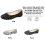 Atmungsaktive Damen-Slipper, Größen 7-10 6