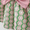 Vintage Boho Blumenkleid-Set mit Strohhut, Größe 6-12 6