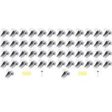 50 Pcs Snow Guards for Metal Roofs Stainless Steel Snow Guards Prevent Sliding Ice Snow Stop for Winter Metal Steel Roof