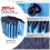 Foldable Dog Bath Pool Blue 63 inch 5